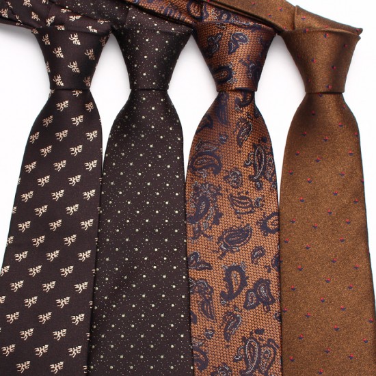 Lei'er new brown men's business stylish polyester hand-tied ties in multiple colors, available from tie manufacturers. Lei'er new brown men's business stylish polyester hand-tied ties in multiple colors, available from tie manufacturers.
