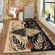 American retro animal carpet, living room decorative wall-to-wall rug, stain-resistant and wear-resistant area rug for bedroom bedside rug