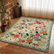 Cross-border TEMU Bohemian Decorative Rug, Living Room, Bedroom, Non-Slip, Wear-Resistant, Easy-Cleaning Coffee Table Bedside Rug