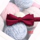 Leier, in stock, men's red wedding bow ties, tie flowers, casual bow ties for groomsmen, business bow ties