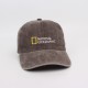 American retro washed denim baseball cap, versatile, casual, flattering, small casual baseball cap, couple's sun hat