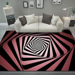 Cross-border carpets, living room sofa rugs, 3D vortex wall-to-wall carpets, creative three-dimensional floor mats available for shipping