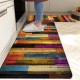 Amazon cross-border creative abstract pattern floor mats. Non-slip, oil-absorbent, and easy-care kitchen floor mat set
