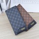 New style men's purse - long length, money clip, men's multi-card slot large capacity fashionable patchwork thin soft leather bag, suit bag