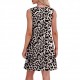 Spring and summer fashion leopard print sleeveless elegant design sense dress for women 2025 new style European and American women's wear