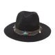 Cross-border ethnic jazz hat, spring/summer beach vacation straw hat, versatile casual beach hat, retro hat Cross-border ethnic jazz hat, spring/summer beach vacation straw hat, versatile casual beach hat, retro hat
