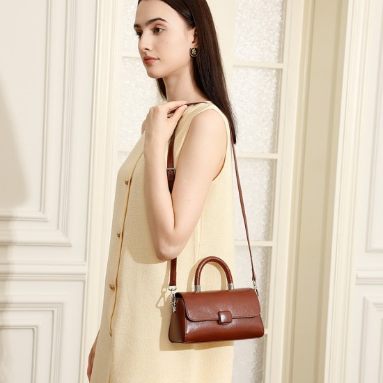2025 new style genuine leather handbags, light luxury, niche, high-end single-shoulder crossbody bags Small, lightweight and versatile shoulder bag 2025 new style genuine leather handbags, light luxury, niche, high-end single-shoulder crossbody bags Small, lightweight and versatile shoulder bag
