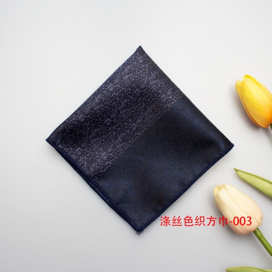 New men's suit pocket squares, thick striped, retro-style, fashionable gentleman handkerchiefs, in stock, wholesale