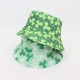 reversible bucket hat, versatile leaf and petal sun protection Trendy brand sun hats for couples with spray hats