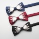 Men's Korean-style sequined casual bow ties, groomsmen and groom wedding bow ties, tie ties, formal business bow ties, manufacturer in stock