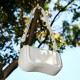 Genuine leather underarm tofu bag, simple, stylish, trendy, street-inspired, popular, niche crossbody bag