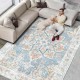 Cross-border Bohemian living room rug, retro Persian ethnic carpet mat, bedroom sofa coffee table rug Cross-border Bohemian living room rug, retro Persian ethnic carpet mat, bedroom sofa coffee table rug