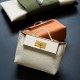 2025 new Kelly bag, 2025 mini, top-grain cowhide dumpling bag, wing bag, handbag, shoulder and crossbody backpack
