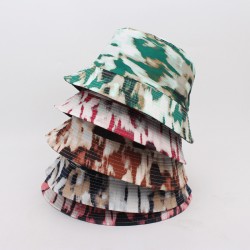 Overseas Reversible Bucket Hat, Camouflage Graffiti Bucket Hat, Outdoor Sun Protection Sun Protection Bucket Hat, Versatile Casual Hat for Women