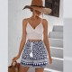 Cross-border European and American new style 2024 Summer fashionable casual commuting versatile round neck short-sleeved T-shirt Cross-border European and American new style 2024 Summer fashionable casual commuting versatile round neck short-sleeved T-shirt