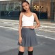 Cross-border European and American new style 2025 Spring/Summer independent station drawstring waist casual shorts, versatile and simple Cross-border European and American new style 2025 Spring/Summer independent station drawstring waist casual shorts, versatile and simple