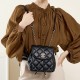2025 new Korean niche genuine leather backpack for women, fashionable and stylish, niche large capacity backpack.