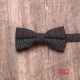 Striped groomsmen bow ties for men, Korean-style cotton printed bow ties for weddings, formal business casual bow ties