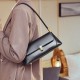 Niche baguette bags, 2025 new genuine leather influencer underarm bags, summer French-style shoulder bags