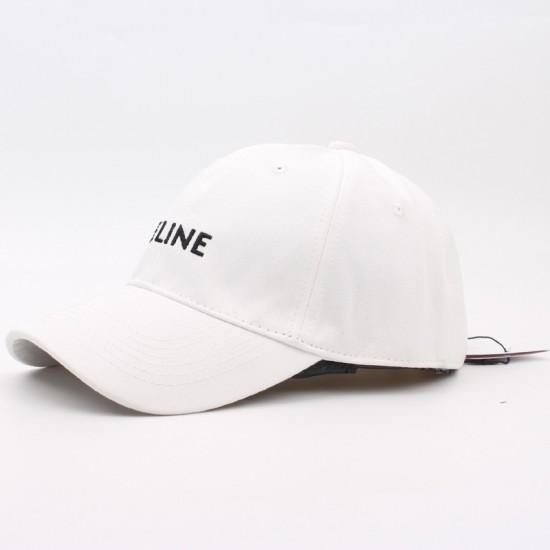 Women's trendy baseball cap, letter C cap, niche, flattering small sun hat, versatile casual sun hat.