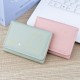 New men's wallet - short style wallet, zipper multi-card slot wallet, patch color men's youth horizontal style soft leather wallet