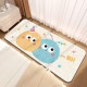 Cartoon imitation cashmere bedside decorative non-slip carpet, bedroom wall-to-wall carpet, thickened living room carpet available for dropshipping