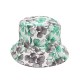 Spring/Summer styles Bucket hat with digital leaf print, travel art bucket hat, reversible visor, foldable sun hat Spring/Summer styles Bucket hat with digital leaf print, travel art bucket hat, reversible visor, foldable sun hat