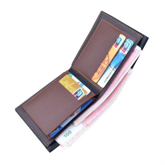 New style women's purse - long length, zipper handbag, patchwork color clash large capacity double-layer money clip, leather bag for mobile phone, zero wallet
