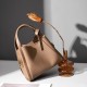 2025 new style genuine leather handbag, stylish crossbody bag for mother, cowhide bucket bag