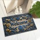 Temu labelled retro entrance doormats, absorbent, non-slip, easy-care entryway mats, cross-border supply