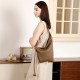 Autumn new genuine leather lazy dumpling bags, niche asymmetrical design, minimalist knotted horn bags, single-shoulder crossbody women's bags Autumn new genuine leather lazy dumpling bags, niche asymmetrical design, minimalist knotted horn bags, single-shoulder crossbody women's bags