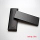 Factory direct supply, wedding gift tie box, black tie box, rectangular