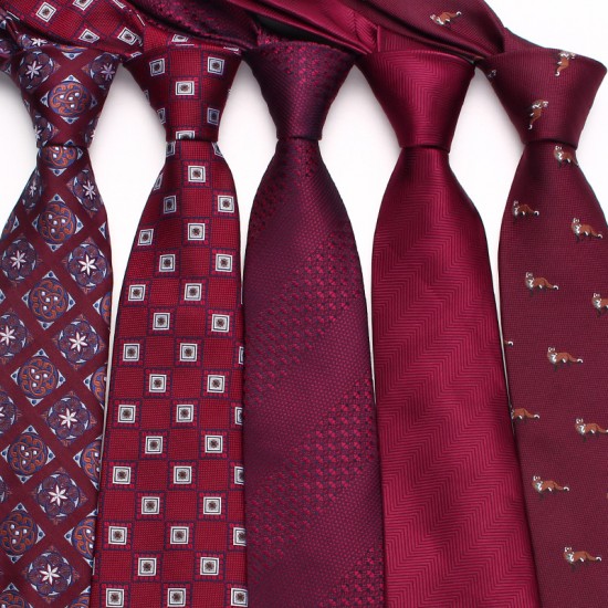Burnous retro ties for men, grooms, weddings, and weddings. Yarn-dyed polyester business tie manufacturer.