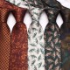 Lei'er men's 8cm business formal polyester tie, floral tie. Men's wedding casual ties in stock