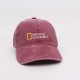 American retro washed denim baseball cap, versatile, casual, flattering, small casual baseball cap, couple's sun hat