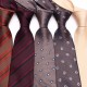 Lei'er new striped jacquard polyester tie, men's business formal tie accessory, vintage tie in stock.