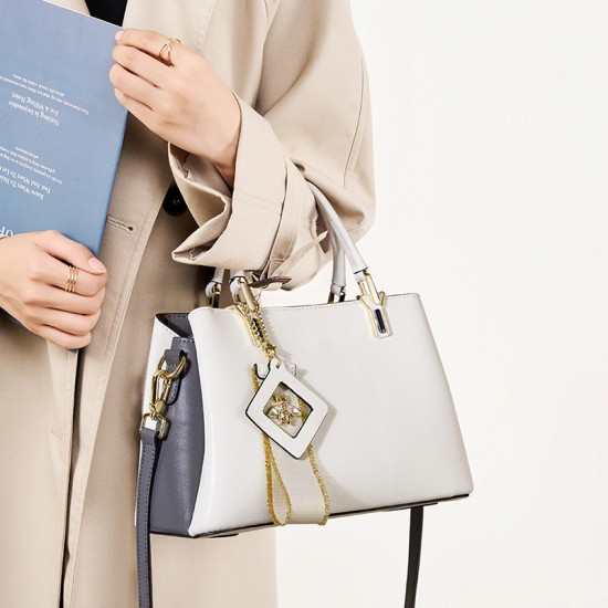 Leather Bag for Women - 2025 New Leather Handbag for Mother, Tote Crossbody Bag, Elegant Style Women's Bag