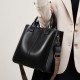 2025 new spring and summer women's tote bags, large-capacity bucket bags, single-shoulder handbags, genuine leather women's bags