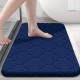 Cross-border lantern coral velvet floor mats, in stock, thickened embossed bathroom anti-slip mats, decorative doormats for bathrooms