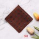 Men's formal squares, business wedding actor suit squares, polyester burgundy patterned pocket scarves, manufacturer