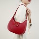 Top-Grain Leather Bucket Bag, 2025 New Spring/Summer Retro Hand-Raised High-Quality Genuine Leather Women's Shoulder Crossbody Bag