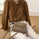 2025 new popular versatile cowhide premium genuine leather Kelly mini crossbody handbag classic women's bag