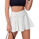 Summer cross-border European and American new style Amazon elastic waist fringe spliced printed casual loose shorts for women