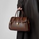 Vintage genuine leather handbag tote bags, new cross-border vegetable-tanned cowhide large-capacity briefcases, large travel bags for women