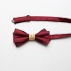 Red wedding tie with a "happiness" character, solid-color wedding bow ties for groomsmen, formal wedding bow ties, bow tie ties for suits Red wedding tie with a "happiness" character, solid-color wedding bow ties for groomsmen, formal wedding bow ties, bow tie ties for suits