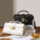 2025 new embossed lattice women's bags, popular versatile crossbody small bags, luxury gift genuine leather women's bags.