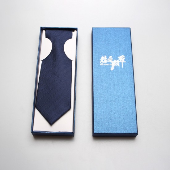 Factory direct supply, wedding gift tie box, black tie box, rectangular