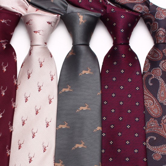 Lei'er men's cashew flower ties, European and American animal pattern ties, 8cm Korean-style wedding groom ties, manufacturers. Lei'er men's cashew flower ties, European and American animal pattern ties, 8cm Korean-style wedding groom ties, manufacturers.