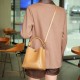 Women's handbags, 2025 new versatile genuine leather women's handbags, luxury small shoulder and crossbody saddle bag