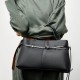 Luxury genuine leather handbags for women, 2025 new spring and summer large-capacity commuter platinum bags, briefcases.